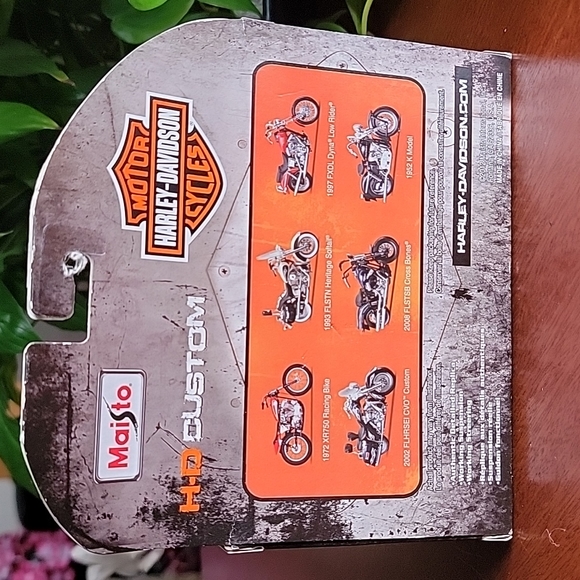 HarleyDavidson Toys Hd Custom Harley Davidson Motor Cycles Series